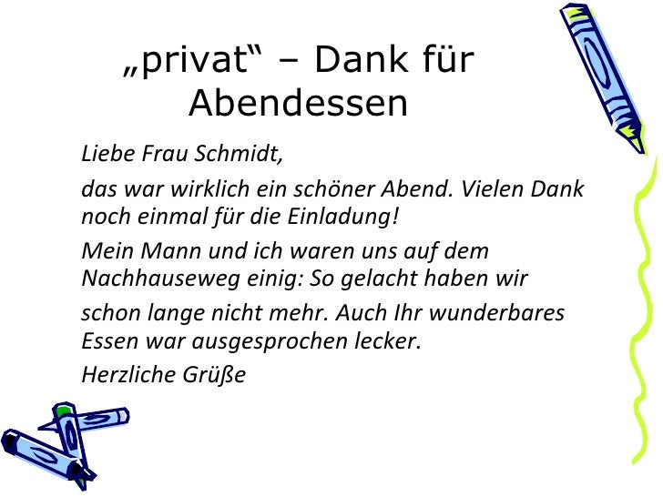 Einladungsschreiben: Treffend formuliert